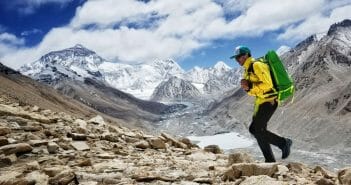 Adrian Ballinger and Everest: Fat-Adapted Equals Improved Endurance Adrian Ballinger and Everest. Photo: Cory Richards