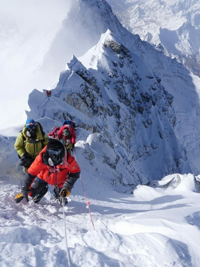 High on Everest's Southwest Ridge