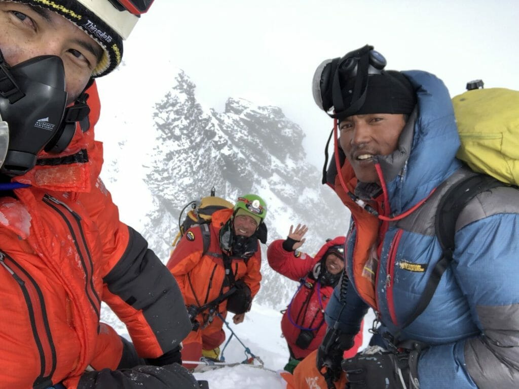 Summit Selfie on Lhotse
