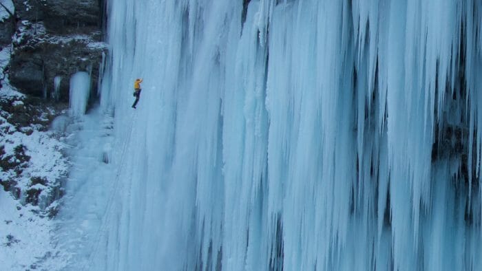 ice climber training