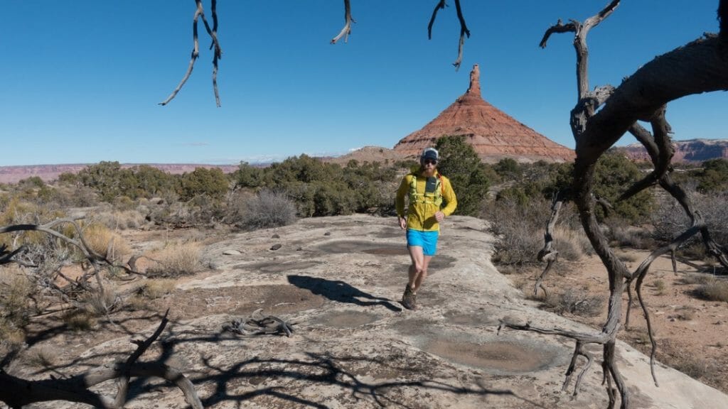 Running blood lactate test