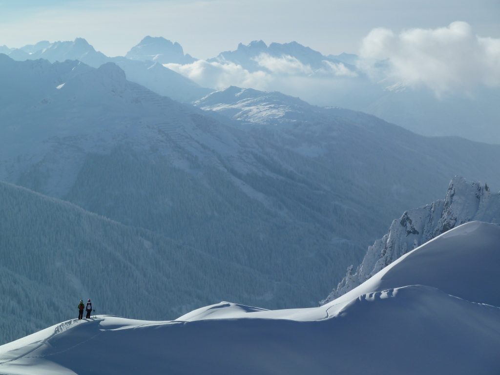 Beautiful view in Zuers, Austria