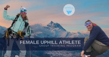 Female Uphill Athlete Training Group
