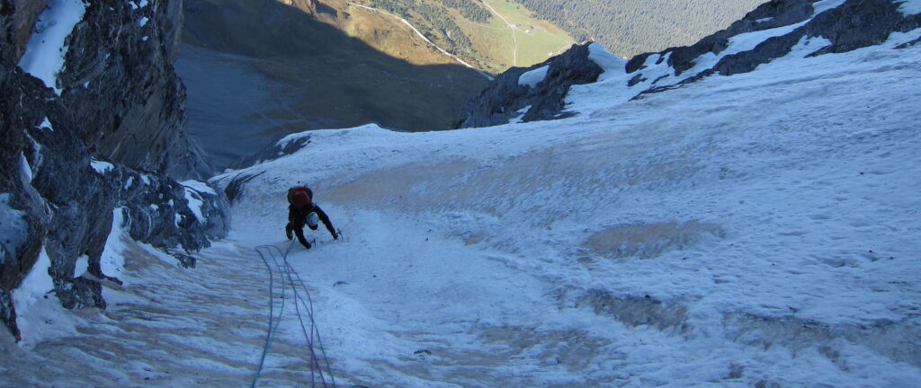 climbing eiger northface alpinism