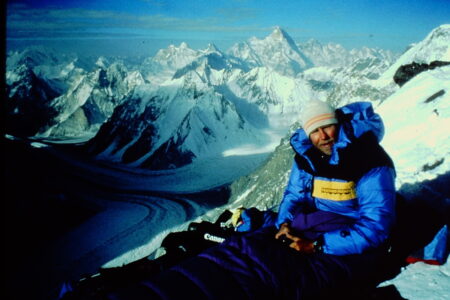 Scott Johnston bivy on K2