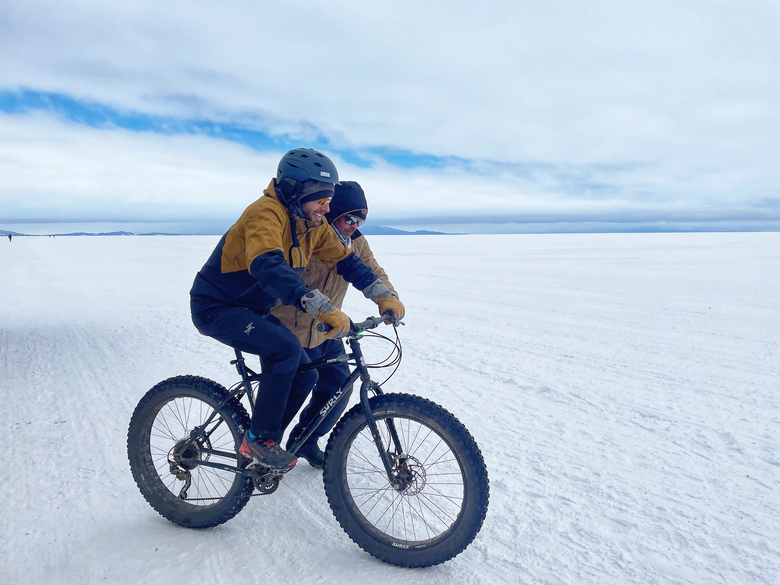 McMurdo hosts a marathon on the Ross Ice Shelf in January and allows running, cross-country, skiing, or fat biking.