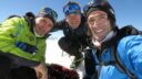 Ueli Steck, David Goettler, and Hervé Barmasse training in the Khumbu